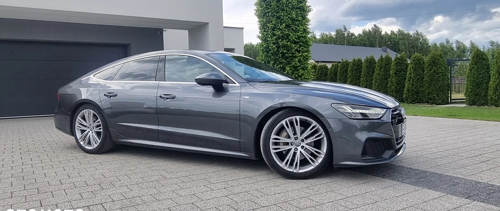 Audi A7 cena 203000 przebieg: 119000, rok produkcji 2019 z Radomsko małe 37